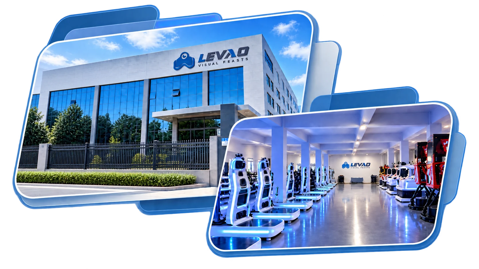 Fun Levao company building and commercial VR equipment showroom